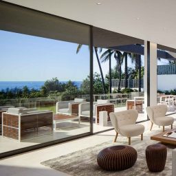 Hillside villa with landscaped terraces in Nueva Andalucia